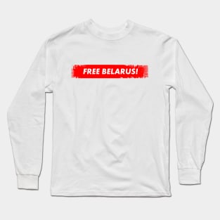 Free Belarus Long Sleeve T-Shirt